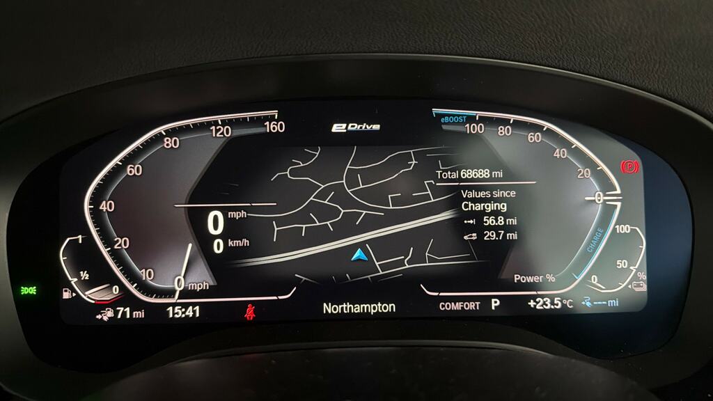 BMW 5 Series 2.0 530E 9.2Kwh M Sport Plug-in Black #13