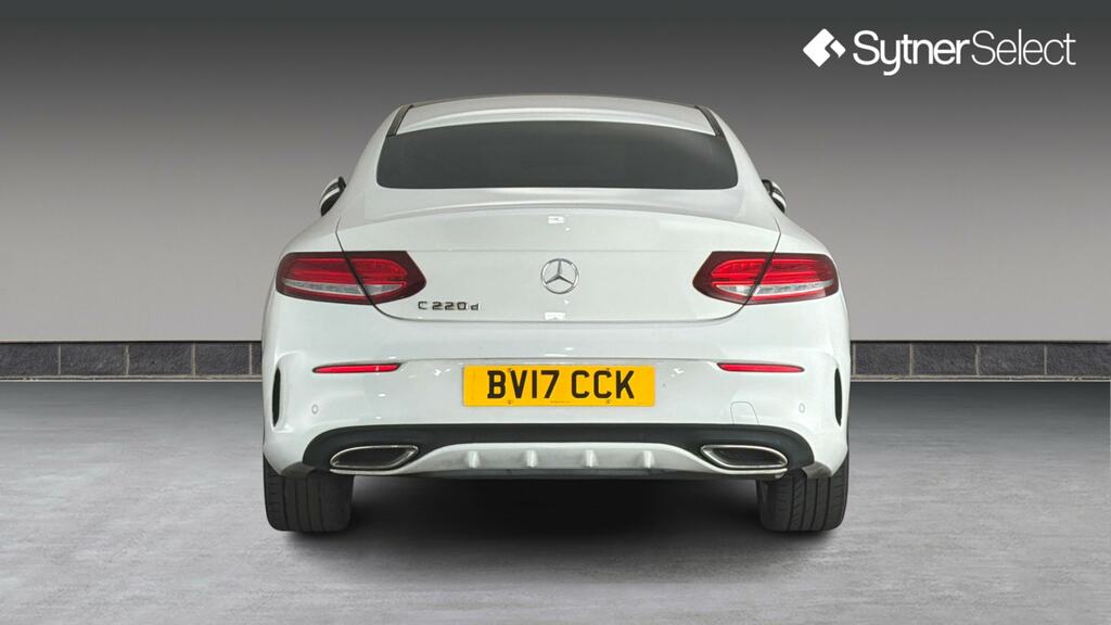 Mercedes-Benz C Class C220d Amg Line Premium White #5