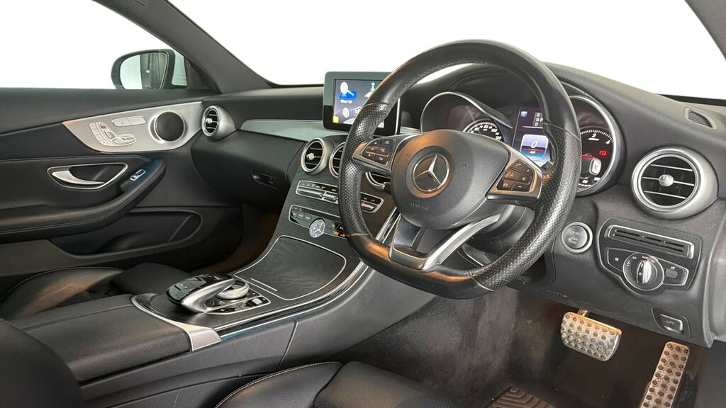 Mercedes-Benz C Class C300 Amg Line Premium Plus 9G-tronic Grey #9