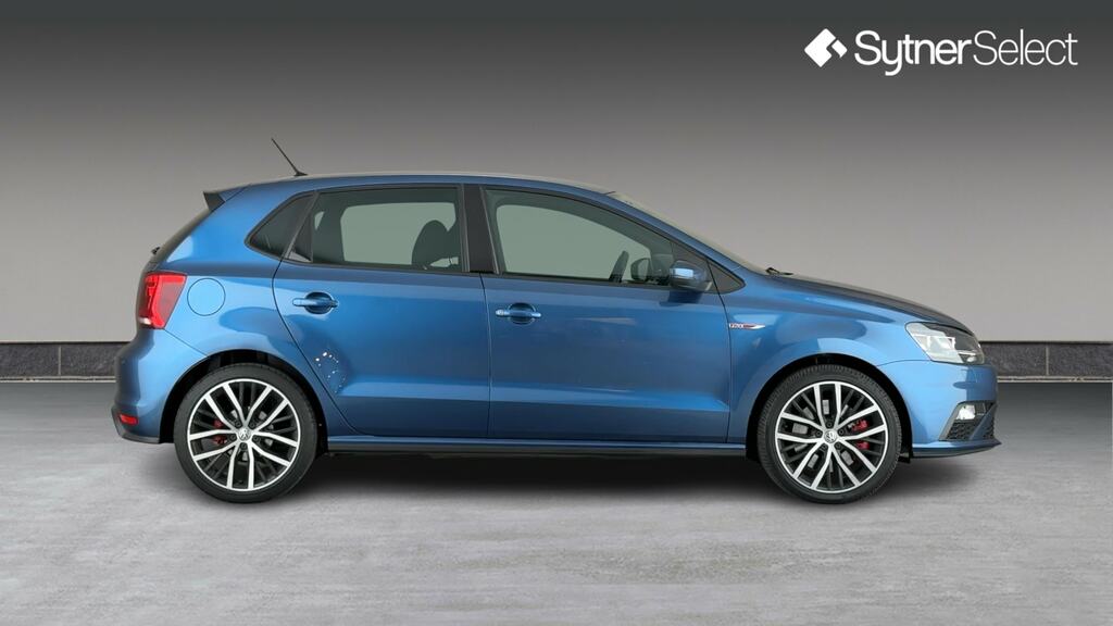 Volkswagen Polo 1.8 Tsi Gti Dsg Blue #3