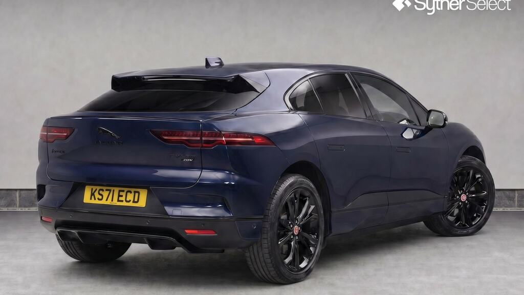 Jaguar I-Pace 294Kw Ev400 Black 90Kwh 11Kw Charger Blue #4