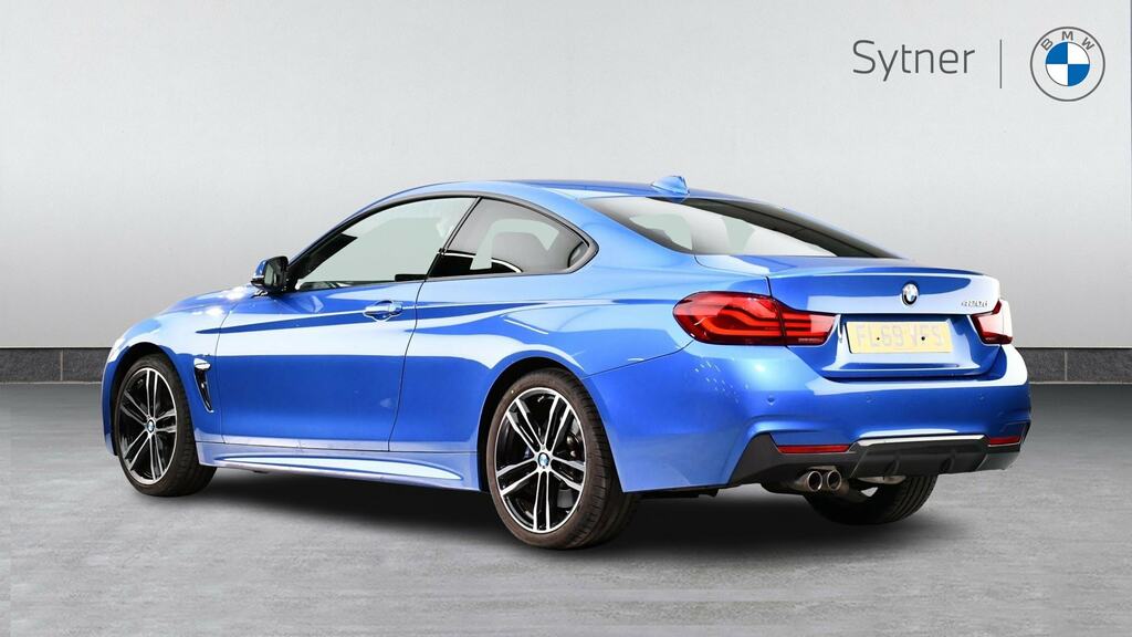 BMW 4 Series Gran Coupe 420D 190 M Sport Professional Media Blue #2
