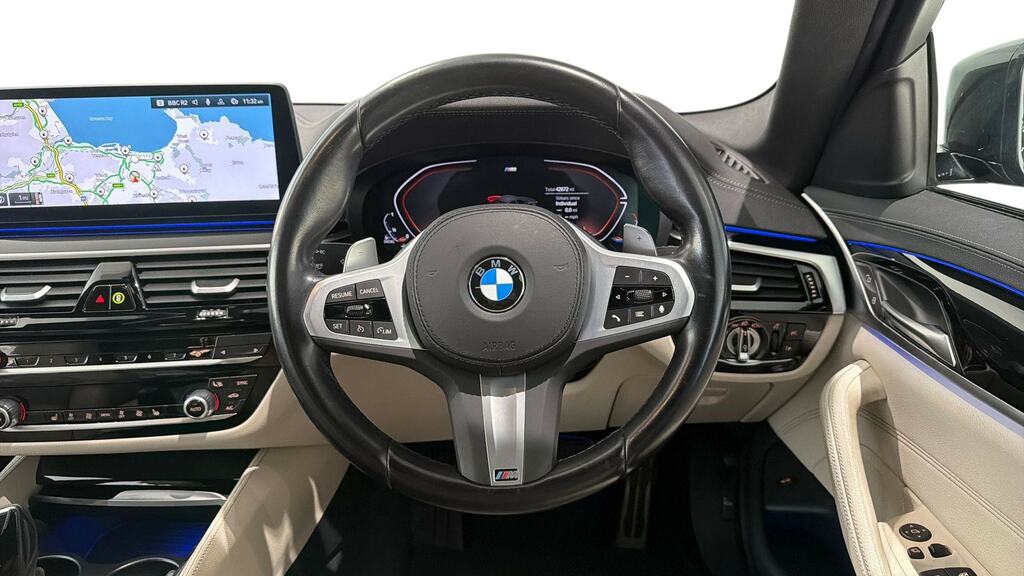 BMW 5 Series 520D Mht M Sport Step Pro Pack CP23LYC Black #5