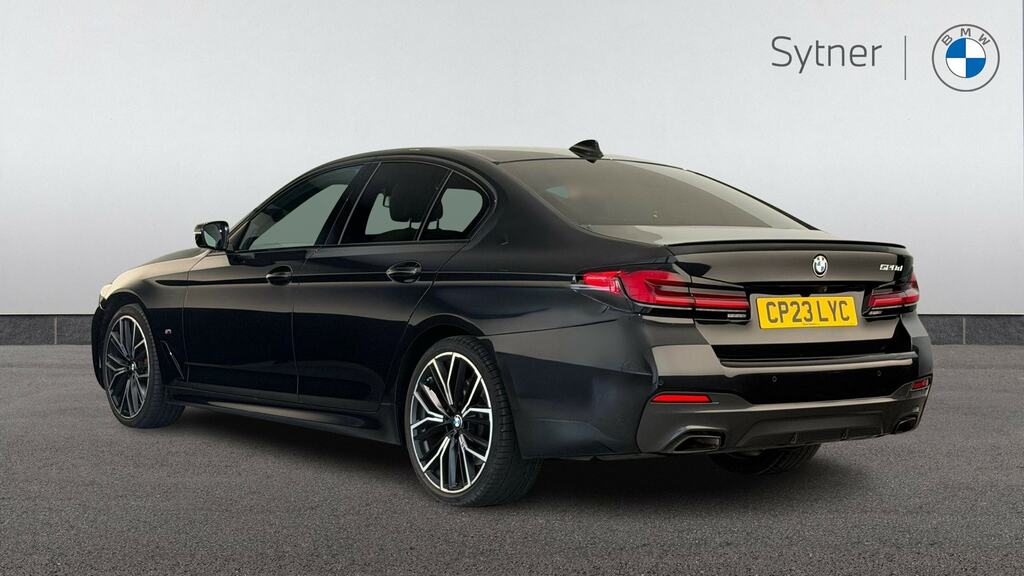 BMW 5 Series 520D Mht M Sport Step Pro Pack CP23LYC Black #2