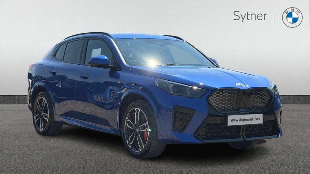 BMW iX2 150Kw Edrive20 M Sport 65Kwh Tech YK25TRD Blue