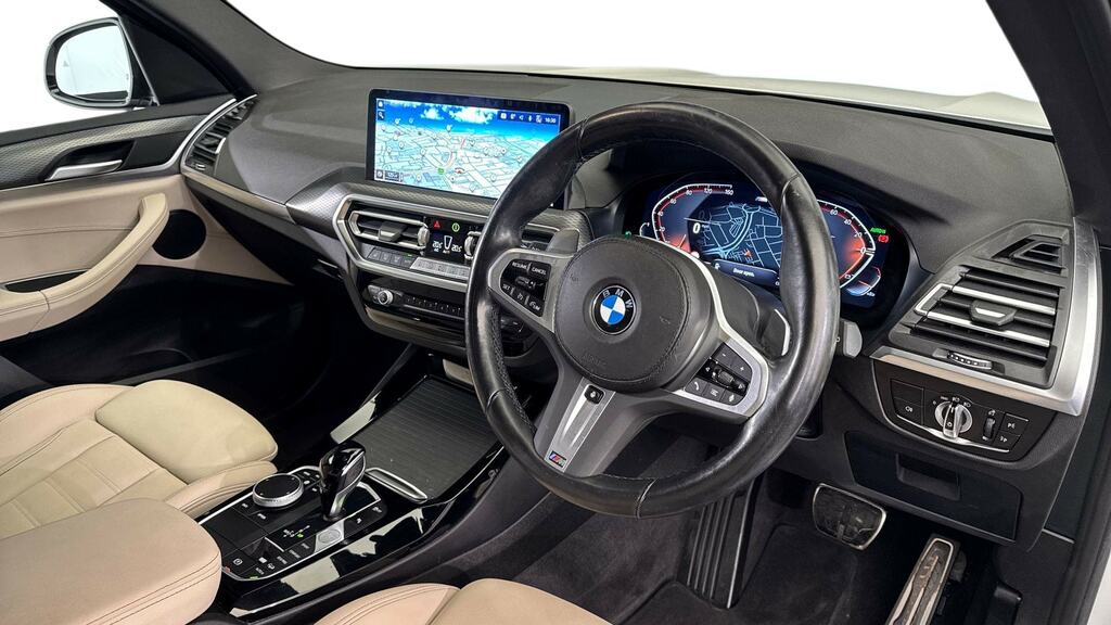 BMW X3 Xdrive30d Mht M Sport Pro Pack White #6