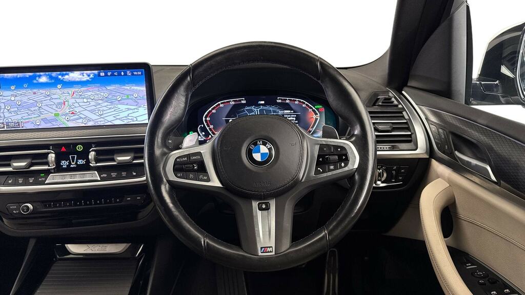 BMW X3 Xdrive30d Mht M Sport Pro Pack White #5