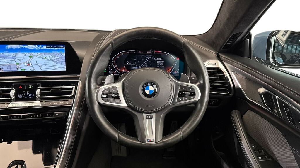 BMW 8 Series Gran Coupe 840D Xdrive Blue #5