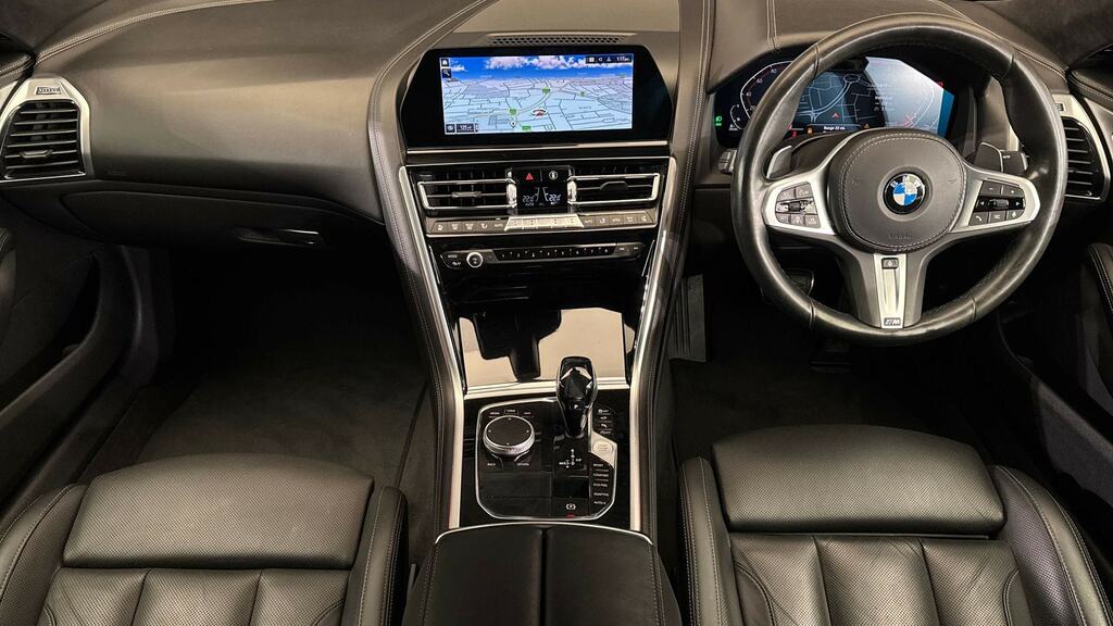 BMW 8 Series Gran Coupe 840D Xdrive Blue #4