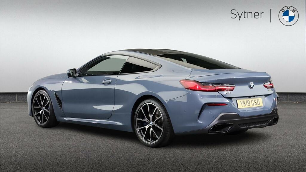 BMW 8 Series Gran Coupe 840D Xdrive Blue #2