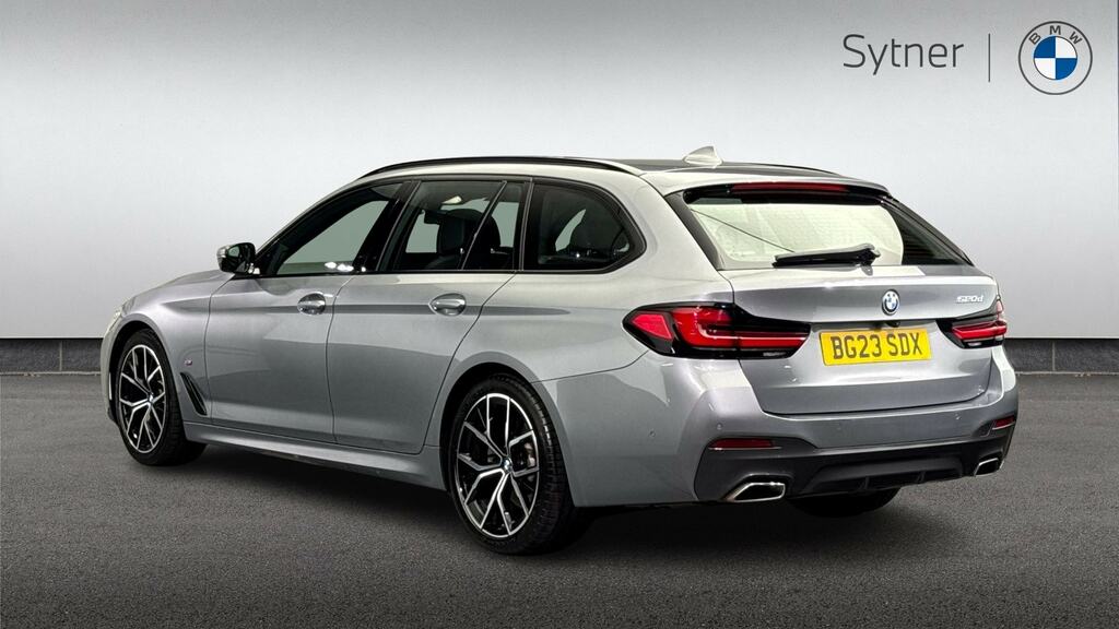 BMW 5 Series 520D Mht M Sport Step Pro Pack BG23SDX Grey #2