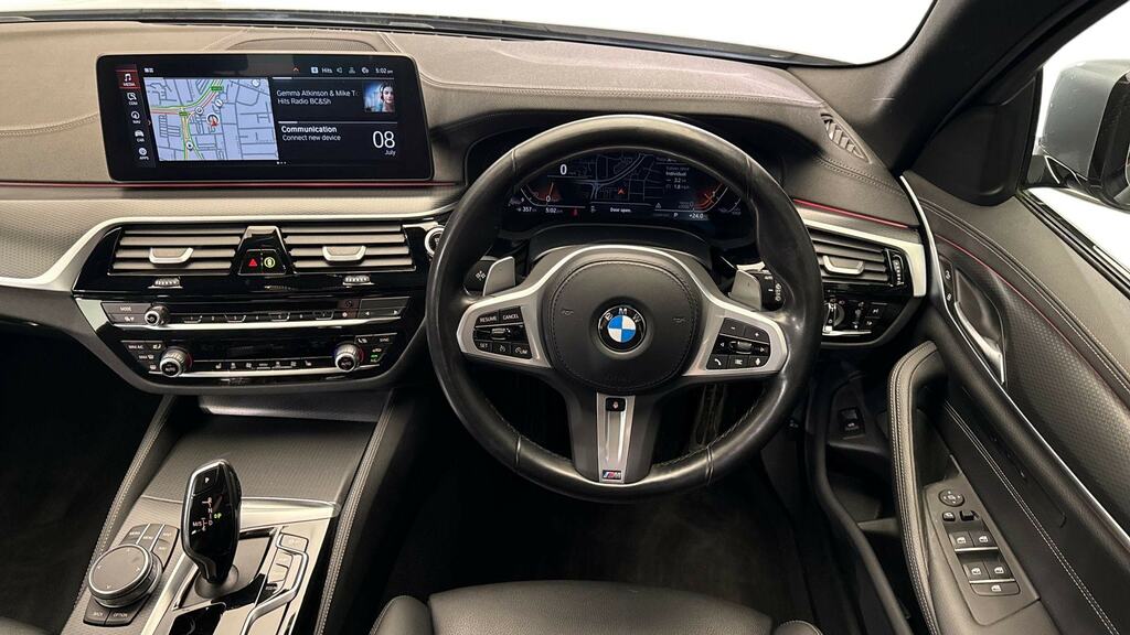 BMW 5 Series 520D Mht M Sport Step Pro Pack BG23SDX Grey #5