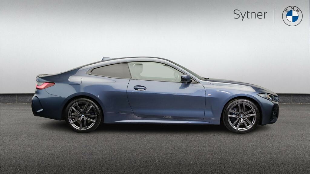 BMW 4 Series Gran Coupe 420D Xdrive Mht M Sport Step Pro Pack BU21NUF Blue #3