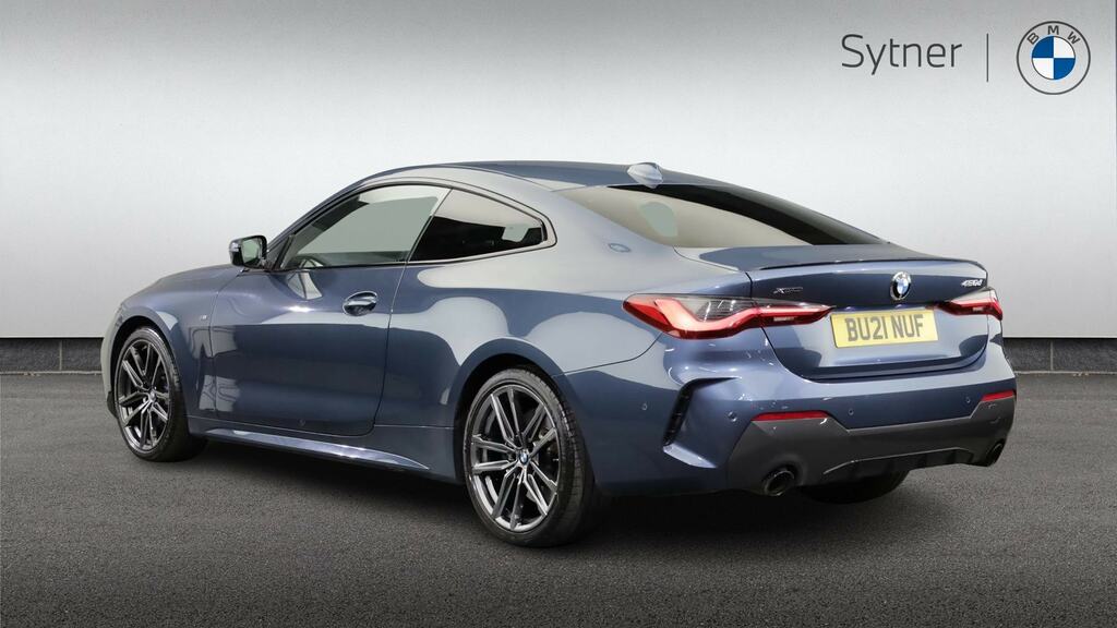BMW 4 Series Gran Coupe 420D Xdrive Mht M Sport Step Pro Pack BU21NUF Blue #2