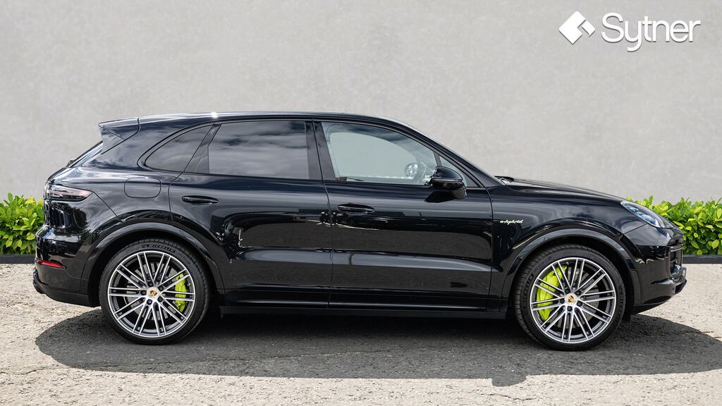 Porsche Cayenne E-hybrid Turbo S Tiptronic S Black #6