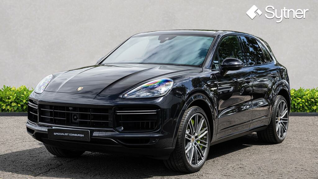 Porsche Cayenne E-hybrid Turbo S Tiptronic S Black #4