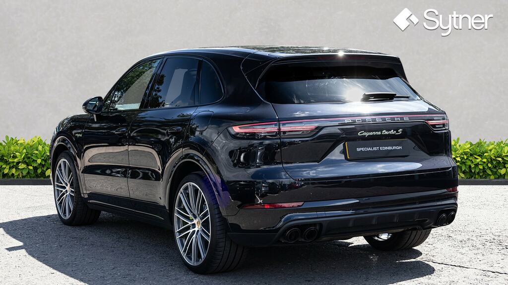 Porsche Cayenne E-hybrid Turbo S Tiptronic S Black #2