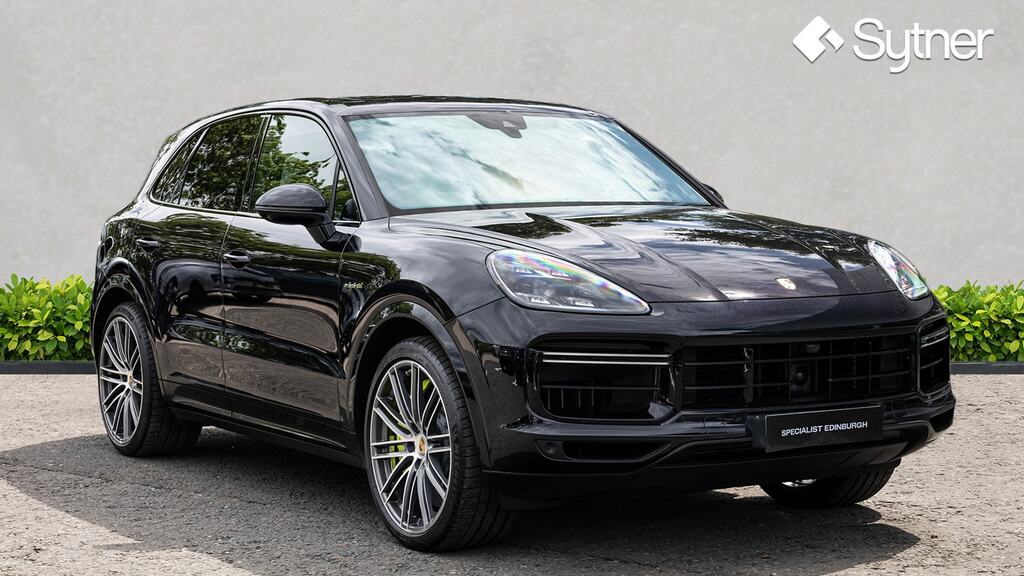Porsche Cayenne E-hybrid Turbo S Tiptronic S Black