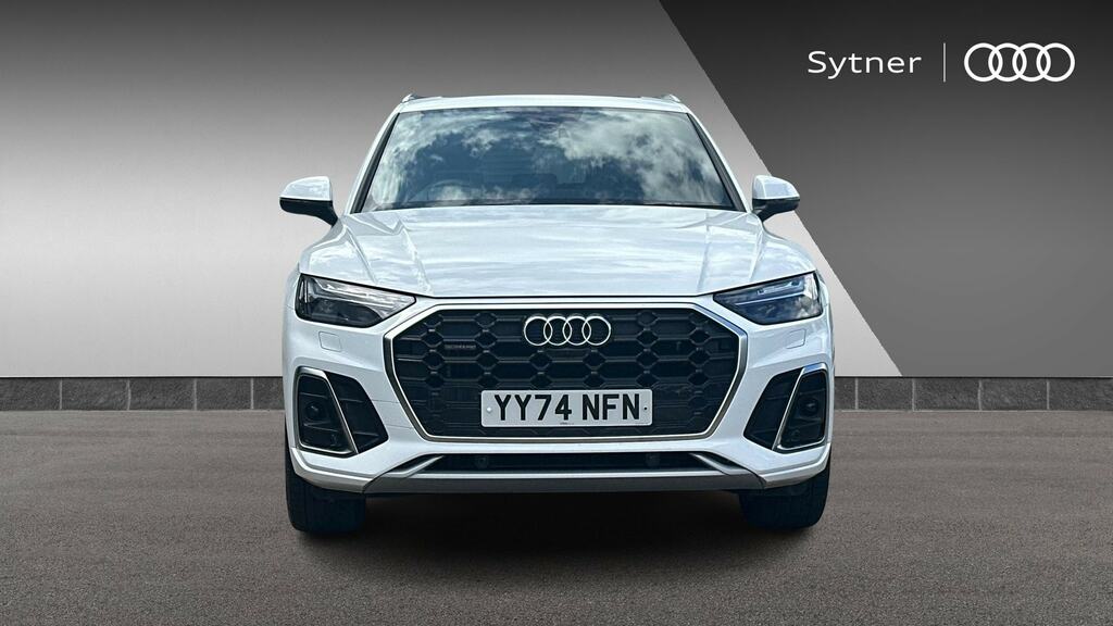Audi Q5 2.0 Tdi 40 S Line S Tronic Quattro Euro 6 Ss White #8