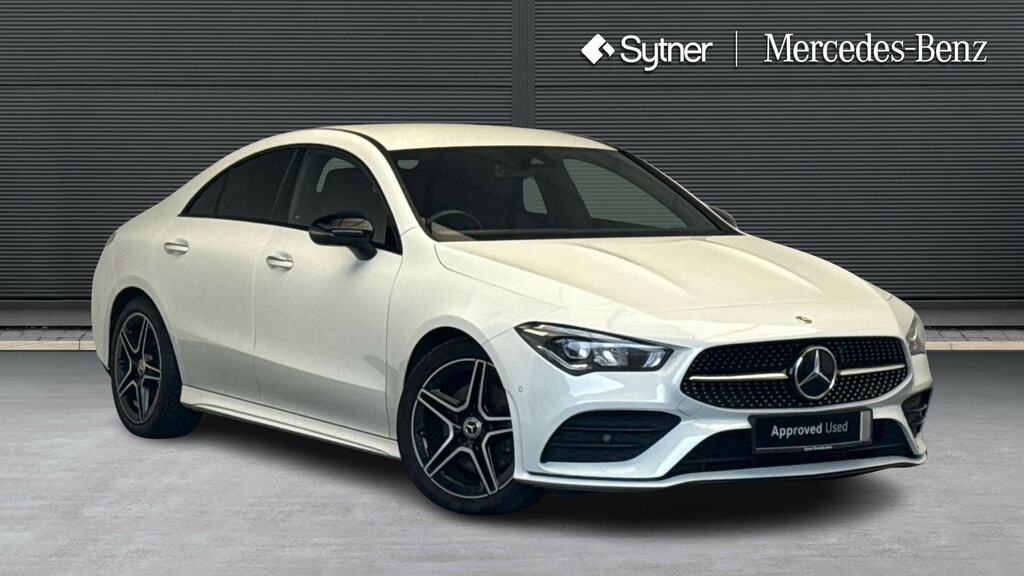 Mercedes-Benz CLA Class Cla 220D Amg Line Premium Tip White