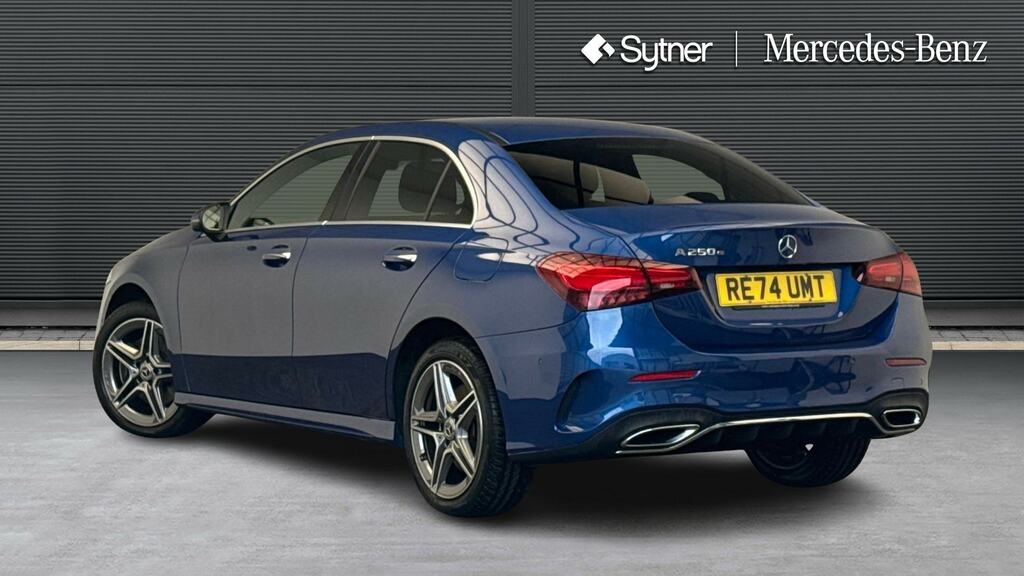 Mercedes-Benz A Class A250e Amg Line Executive RE74UMT Blue #2