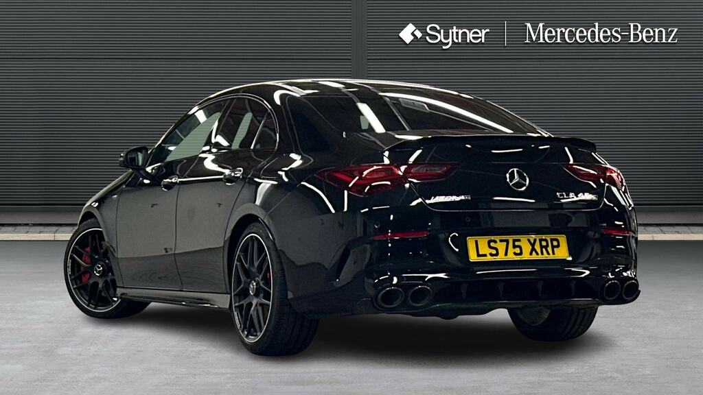 Mercedes-Benz CLA Class Cla 45 S 4Matic Plus Tip Black #2