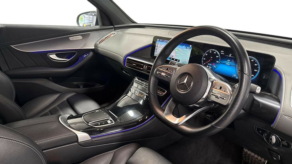 Mercedes-Benz EQC Eqc 400 300Kw Amg Line Edition 80Kwh Black #3