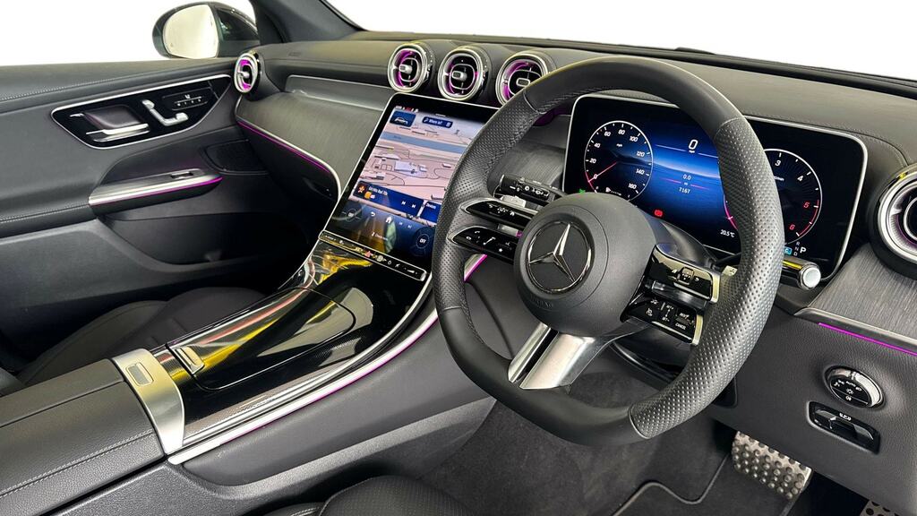 Mercedes-Benz GLC Class Glc 300D 4Matic Amg Line Premium 9G-tronic Black #3