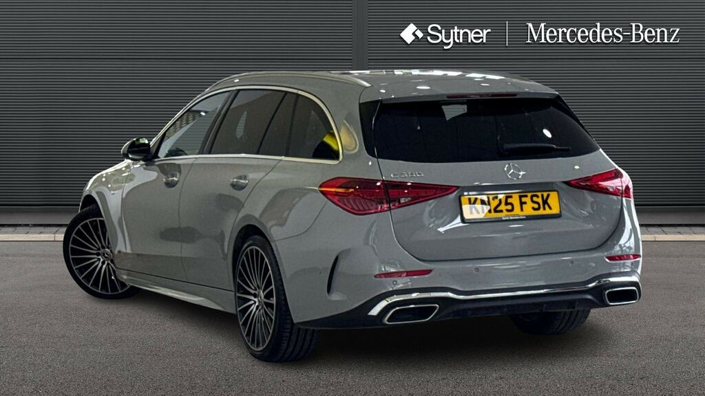 Mercedes-Benz C Class C300 Amg Line Premium Plus 9G-tronic Grey #2