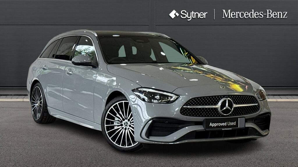 Mercedes-Benz C Class C300 Amg Line Premium Plus 9G-tronic Grey