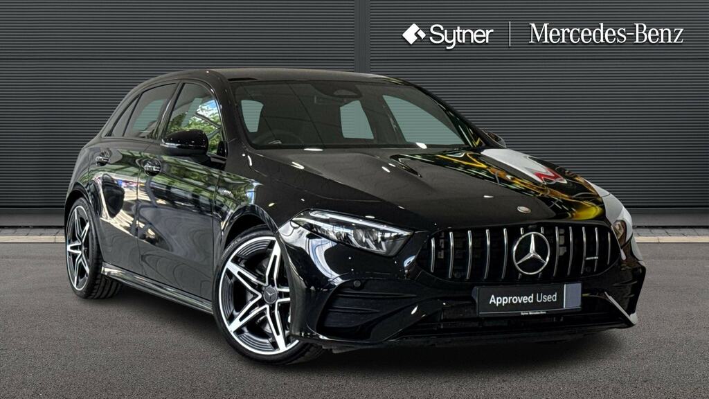 Mercedes-Benz A Class A35 4Matic Premium KP75OXC Black