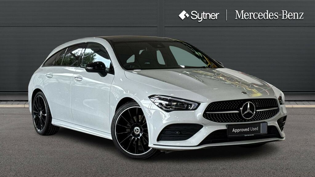 Mercedes-Benz CLA Class Cla 220D Amg Line Premium Night Ed Tip White