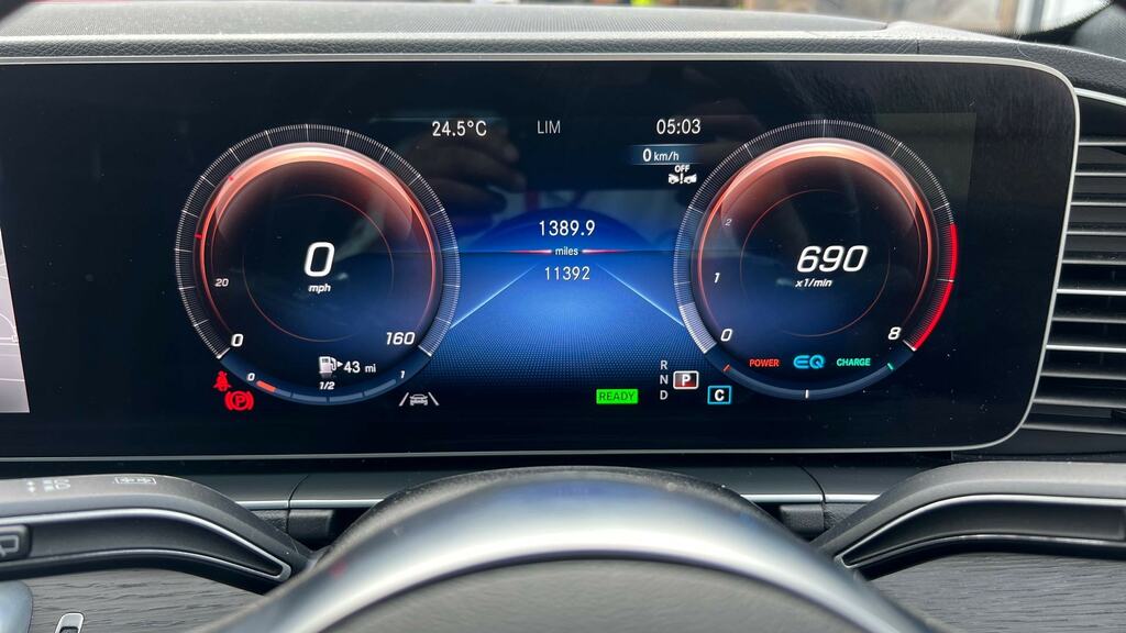 Mercedes-Benz GLE Class 400D 4Matic Amg Line Premuim 7 Seats Grey #13