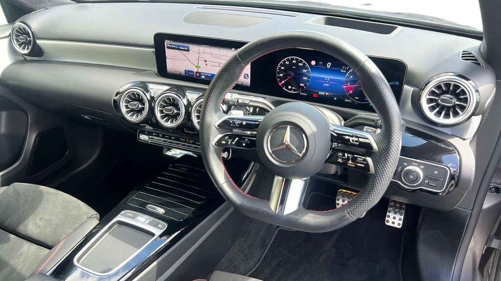 Mercedes-Benz A Class A180 Amg Line Premium Plus Grey #3