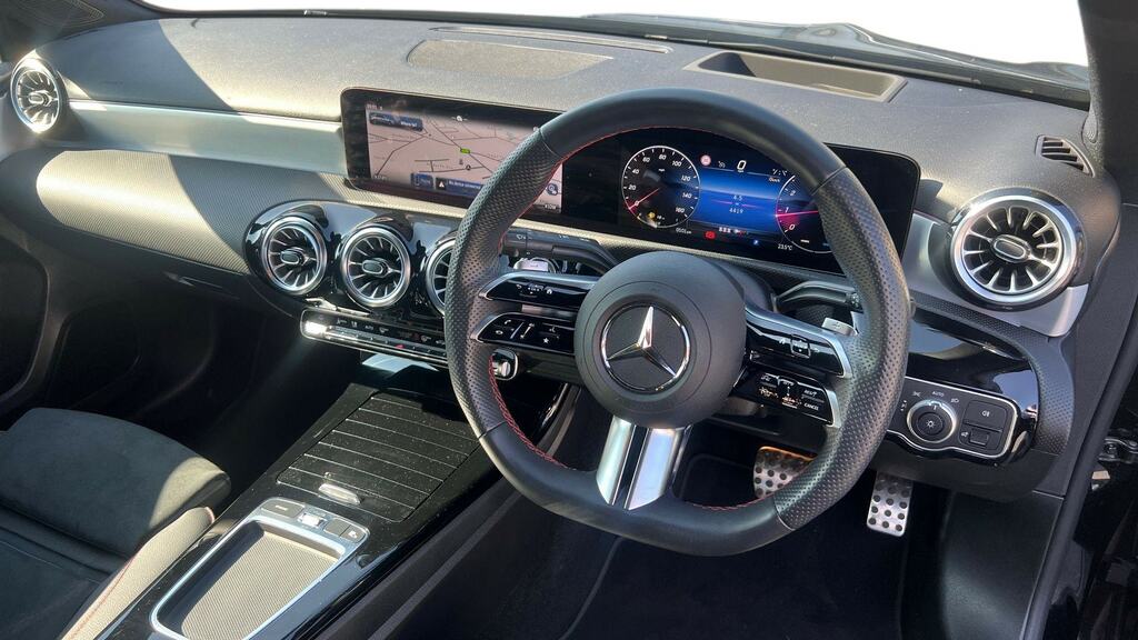 Mercedes-Benz A Class A180 Amg Line Premium Plus Black #3
