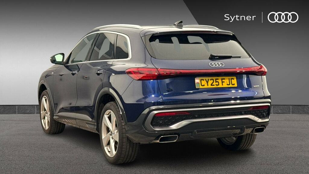 Audi Q5 2.0 Tfsi Quattro S Line S Tronic Sv CY25FJC Blue #3
