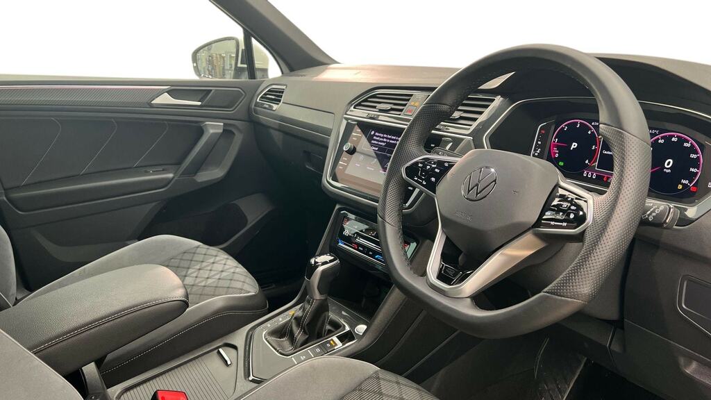 Volkswagen Tiguan 2.0 Tdi R-line Dsg MM22VLK White #6