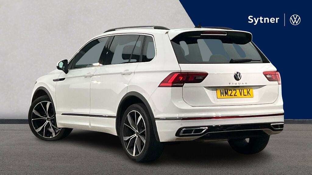 Volkswagen Tiguan 2.0 Tdi R-line Dsg MM22VLK White #3