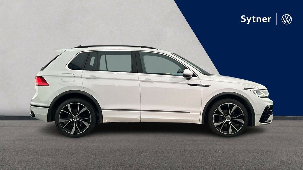Volkswagen Tiguan 2.0 Tdi R-line Dsg MM22VLK White #4