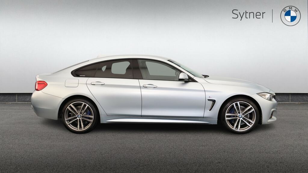 BMW 4 Series Gran Coupe 420I Xdrive M Sport Silver #3