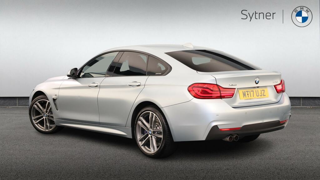 BMW 4 Series Gran Coupe 420I Xdrive M Sport Silver #2