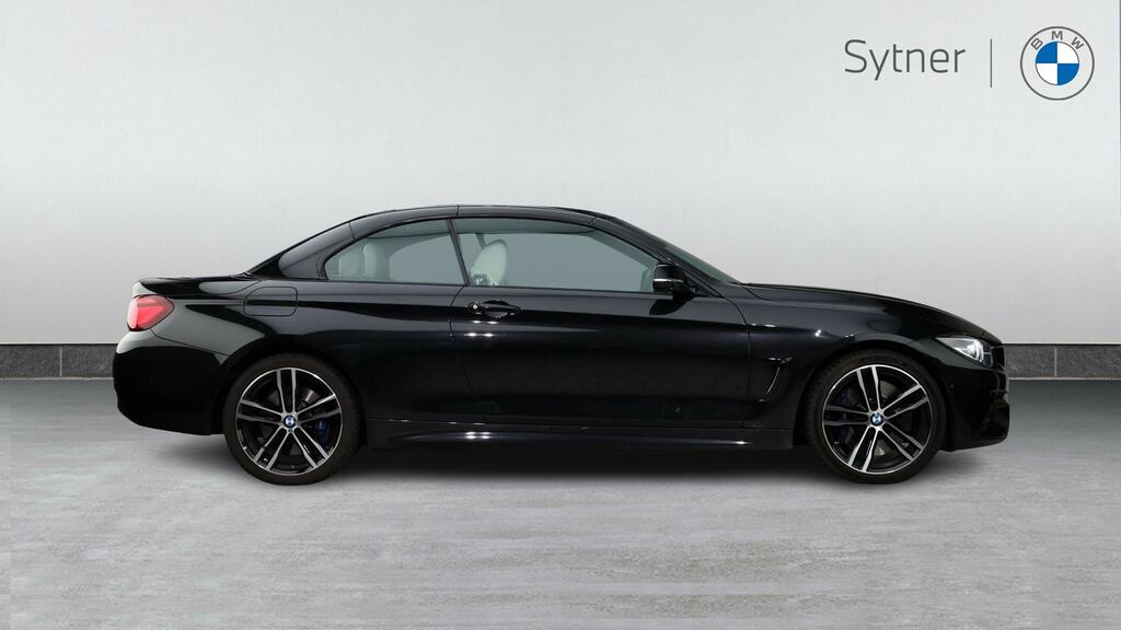 BMW 4 Series 435D Xdrive M Sport Black #3