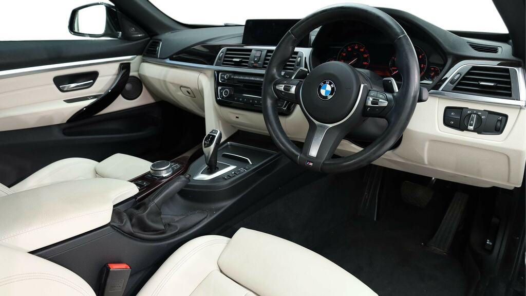BMW 4 Series 435D Xdrive M Sport Black #6