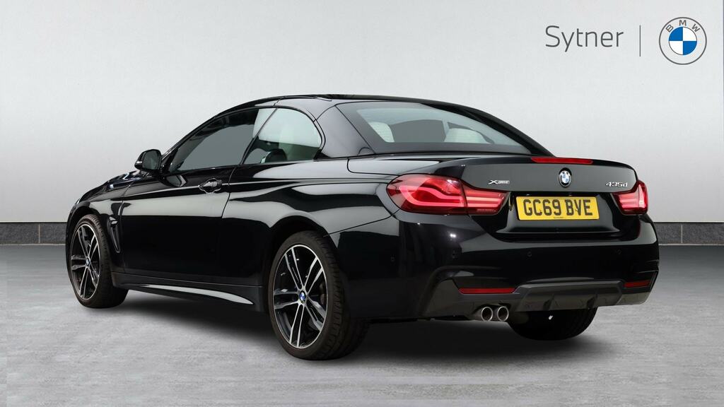 BMW 4 Series 435D Xdrive M Sport Black #2