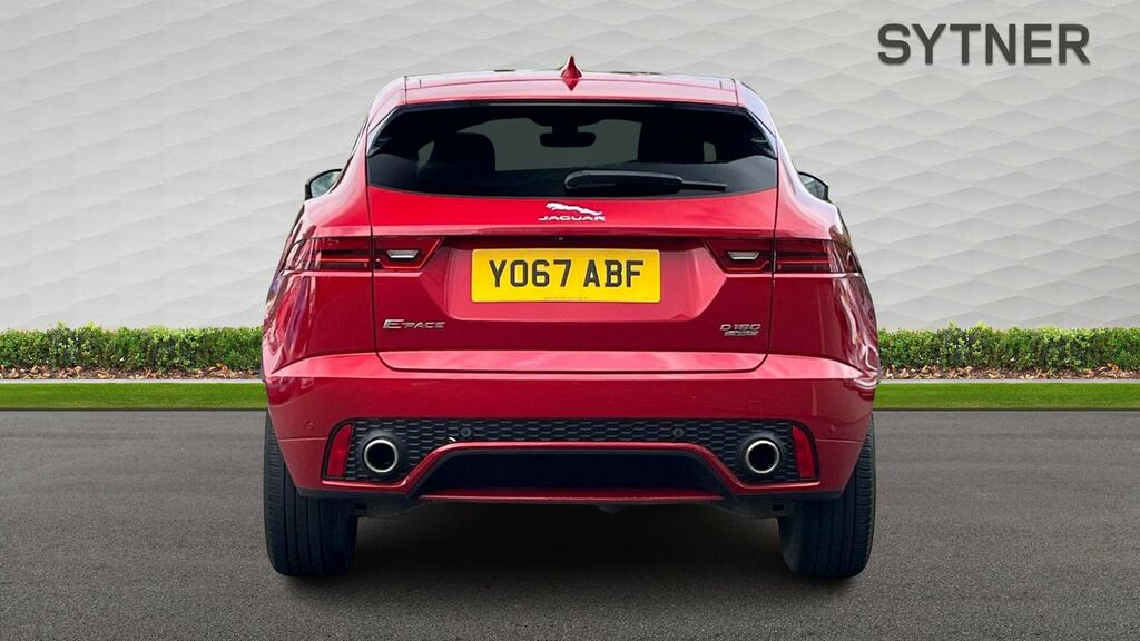 Jaguar E-Pace 2.0D 180 R-dynamic Se YO67ABF Red #6