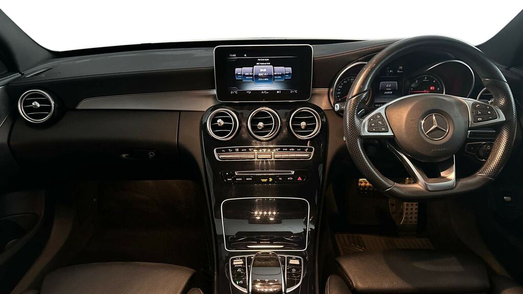 Mercedes-Benz C Class C250d Amg Line Premium Plus White #6