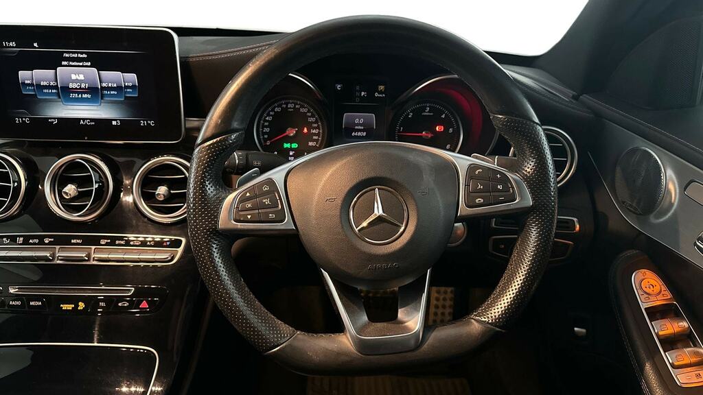Mercedes-Benz C Class 2.1 C220d Sport Premium Coupe G-troni Black #8