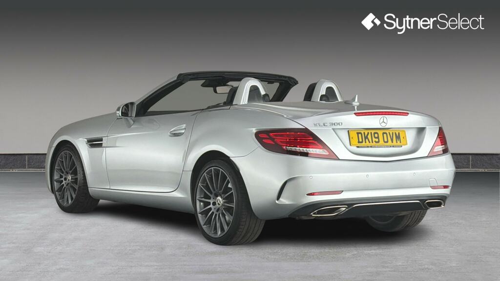 Mercedes-Benz SLC Slc 300 Amg Line 9G-tronic Silver #4