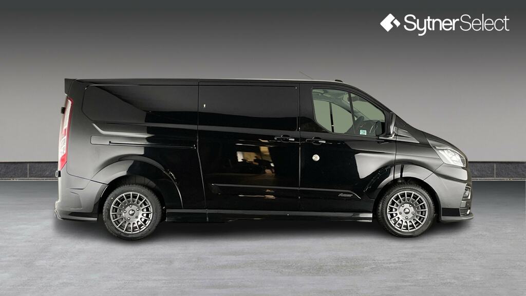Ford Transit Custom 2.0 Ecoblue 170Ps Low Roof Ms-rt Van YO72AWA Black #3