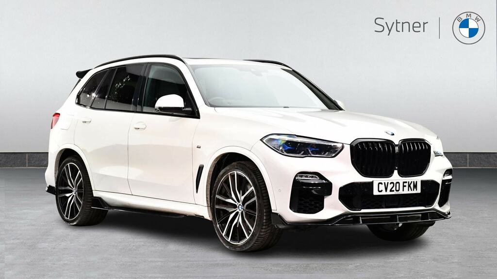 BMW X5 Xdrive M50d 7 Seat White